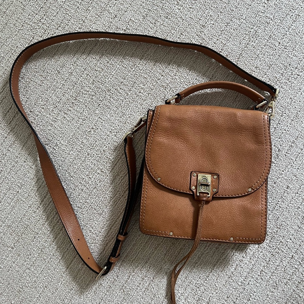 Rebecca Minkoff Brown Leather Crossbody Bag